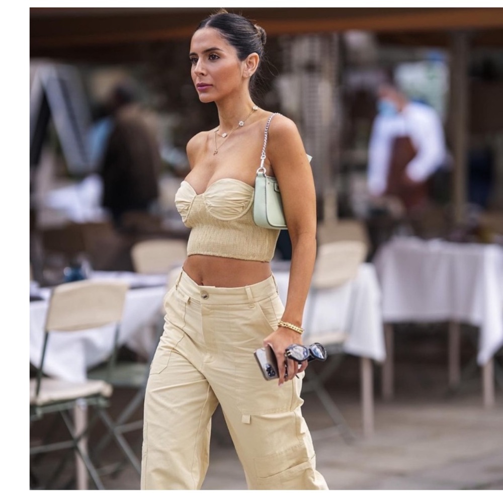 Zara linen set bloggers favorite